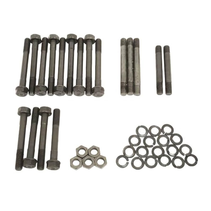 da-2masa　0527 Amazon.com: Cylinder Head Bolt Kit fits Massey Ferguson 135